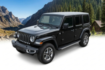 Jeep Wrangler 2018- Praguri Laterale Maya V1 (2 buc, Aluminiu) foto 1