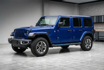 Jeep Wrangler 2018- Praguri Laterale Maya Blue (2 buc, Aluminiu) foto 1