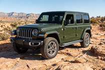 Jeep Wrangler 2018- Praguri Laterale Maydos V2 (2 buc, Aluminiu) foto 1