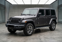 Jeep Wrangler 2018- Praguri Laterale BlackLine (2 buc, Aluminiu) foto 1
