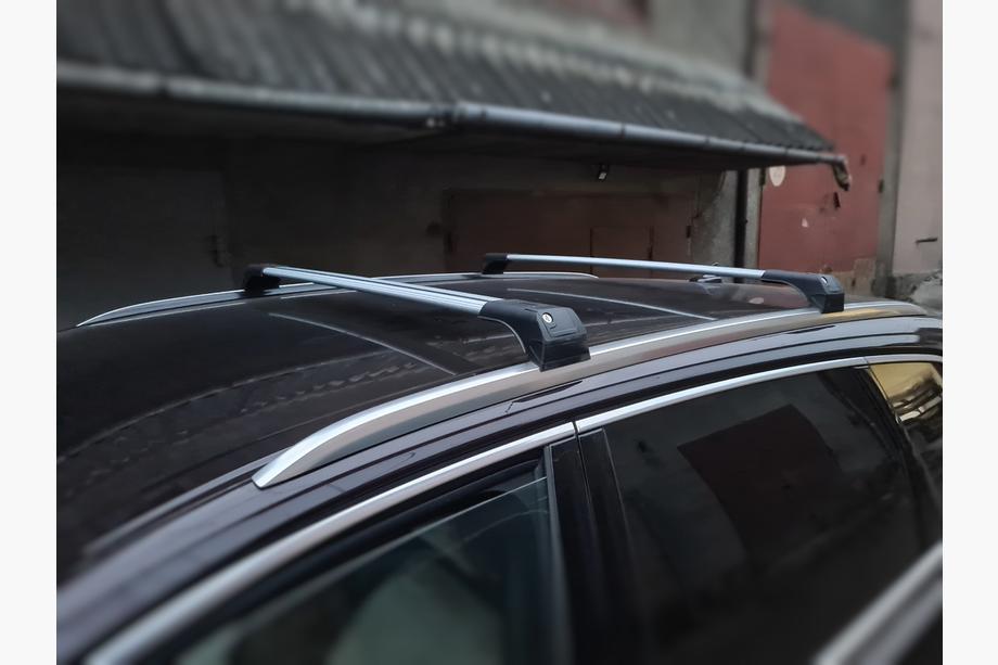 Audi Q7 2015–2026 Bare portbagaj pentru bare longitudinale integrate Skybar (2 buc) Foto 5