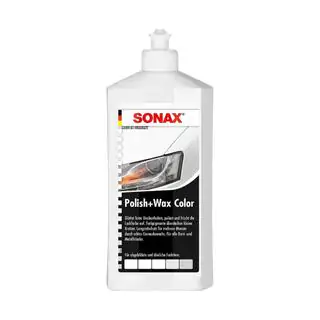 Sonax NanoPro Polish Colorat cu Ceara Alb 250 ml foto 1