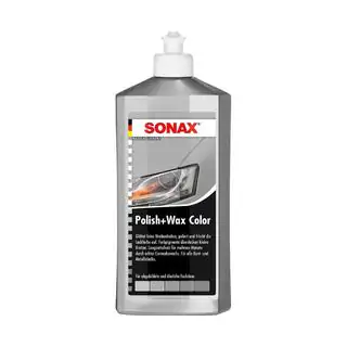 Sonax NanoPro Polish colorat cu ceara gri 250 ml foto 1