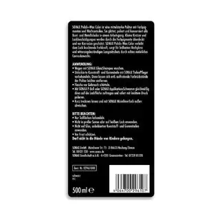 Sonax NanoPro Polish Colorat cu Ceara Negru 500ml foto 2