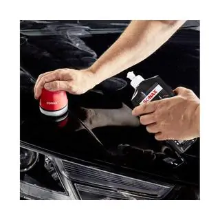 Sonax NanoPro Polish Colorat cu Ceara Negru 500ml foto 3