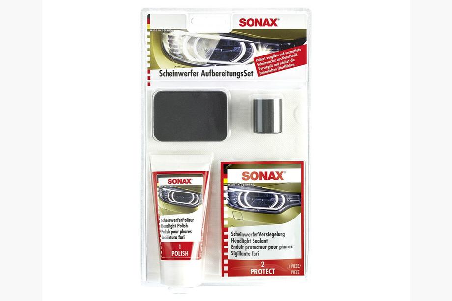 Sonax Kit lustruire faruri din plastic Image