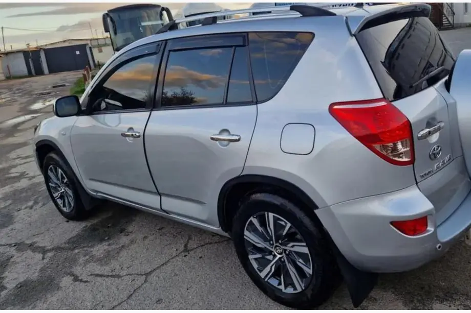 Toyota Rav 4 2006-2013 Extensii aripi (4 buc, negre, plastic ABS) Foto 2