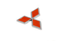 Mitsubishi Colt 1996-2004 Emblema 85mm (rosu) foto 2