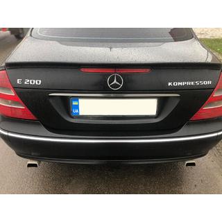 Emblema spate Mercedes E-class W211 2002-2009 foto 2