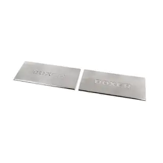 Protectii praguri interioare Carmos V2 (2 buc, inox) foto 1