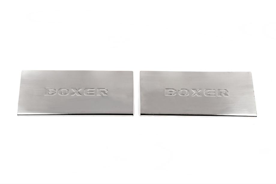 Peugeot Boxer 2006-2025 Protectii praguri interioare Carmos V2 (2 buc, inox) Foto 2