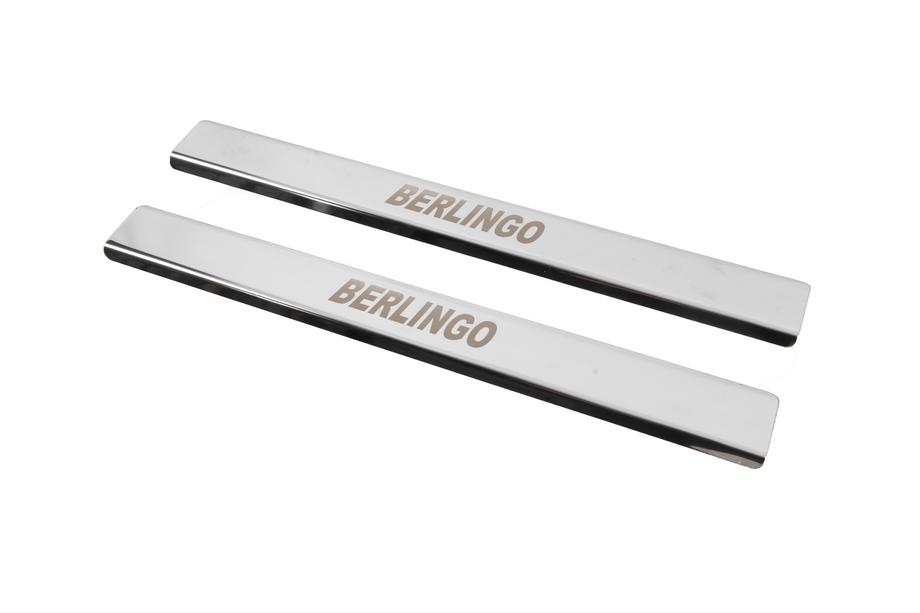 Citroen Berlingo 1996-2008 Praguri Carmos V2 (2 buc, inox) Foto 2