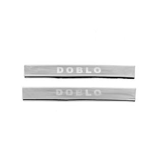 Praguri V3 (Carmos, 2 buc, inox) Fiat Doblo I 2005-2010 foto 2