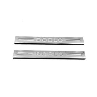 Praguri V4 (Carmos, 2 buc, inox) Fiat Doblo I 2005-2010 foto 2