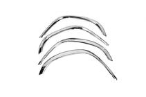 Mercedes E-сlass W124 1984–1997 Extensii aripi 1985-1989 (4 buc, inox) foto 2