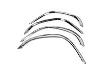 Mercedes E-сlass W124 1984–1997 Extensii aripi 1985-1989 (4 buc, inox) foto 3