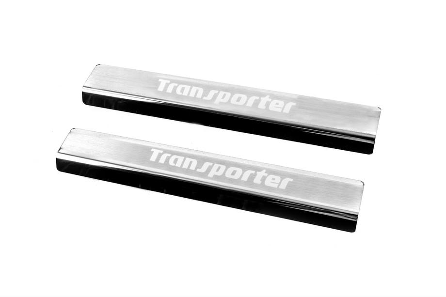Volkswagen T5 Transporter 2003-2010 Praguri Carmos V3 (2 buc, inox) Foto 1