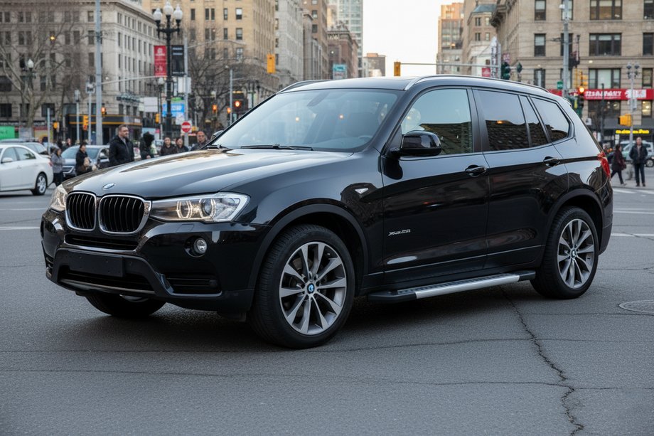 BMW X3 F25 2011-2018 Praguri Laterale Vision New Grey (2 buc, Aluminiu) Image
