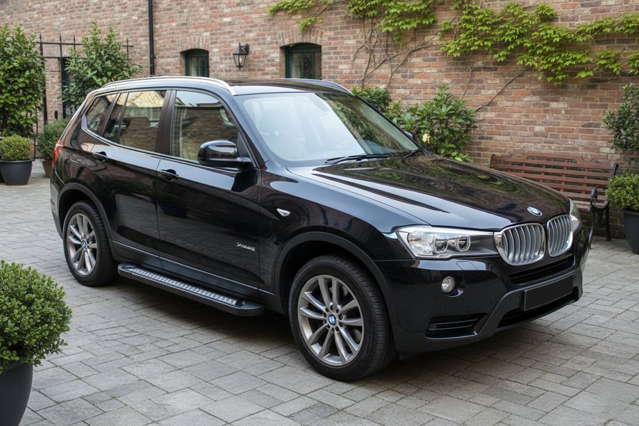 BMW X3 F25 2011-2018 Praguri Laterale Vision New Black (2 buc, Aluminiu) Image