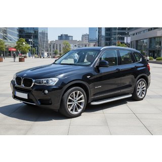 Praguri Laterale Tayga Grey (2 buc, Aluminiu) foto 1
