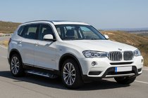 BMW X3 F25 2011-2018 Praguri Laterale Sunrise (2 buc, Aluminiu) foto 1