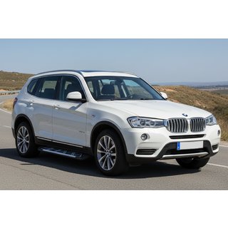 Praguri Laterale Sunrise (2 buc, Aluminiu) BMW X3 F25 2011-2018 foto 1