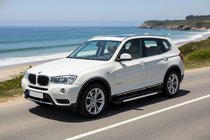 BMW X3 F25 2011-2018 Praguri Laterale RedLine (2 buc, Aluminiu) foto 1