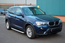 BMW X3 F25 2011-2018 Praguri Laterale Fullmond (2 buc, Aluminiu) foto 6