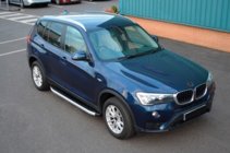 BMW X3 F25 2011-2018 Praguri Laterale Fullmond (2 buc, Aluminiu) foto 3