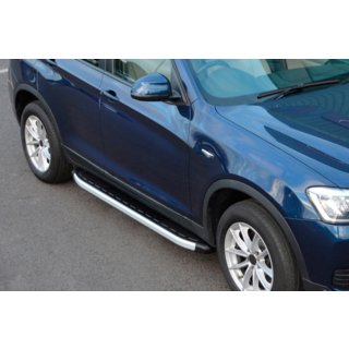 Praguri Laterale Fullmond (2 buc, Aluminiu) BMW X3 F25 2011-2018 foto 1