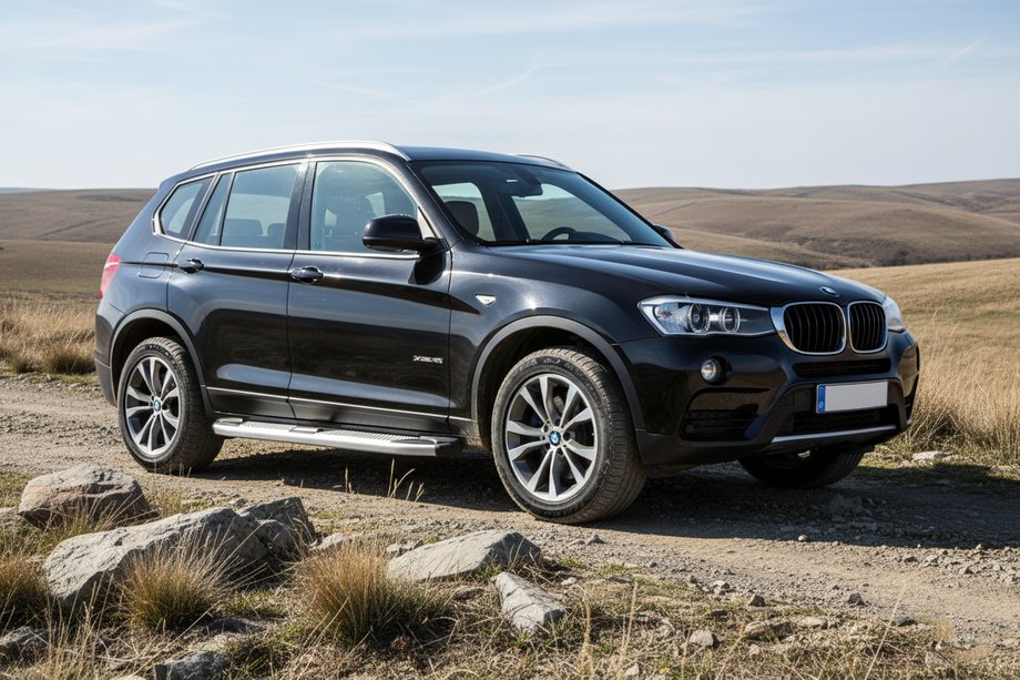 BMW X3 F25 2011-2018 Praguri Laterale Mevsim Grey (2 buc, Aluminiu) Image