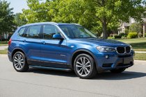 BMW X3 F25 2011-2018 Praguri Laterale Maya Blue (2 buc, Aluminiu) foto 1