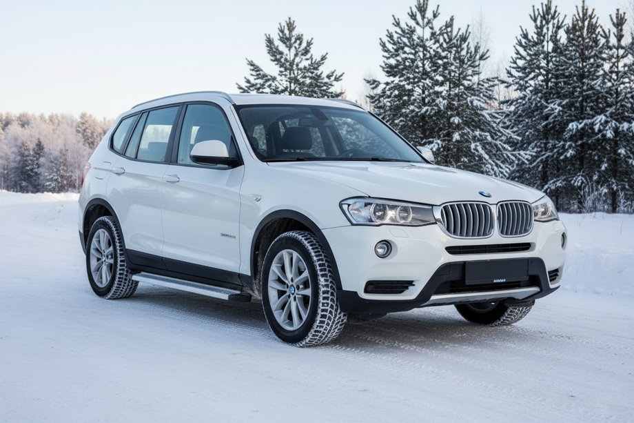 BMW X3 F25 2011-2018 Praguri Laterale Maya V2 (2 buc, Aluminiu) Image