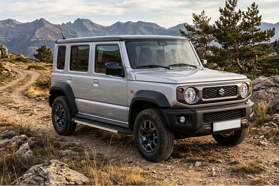 Suzuki Jimny 2018- Praguri Laterale Duru (2 buc, Aluminiu) Image