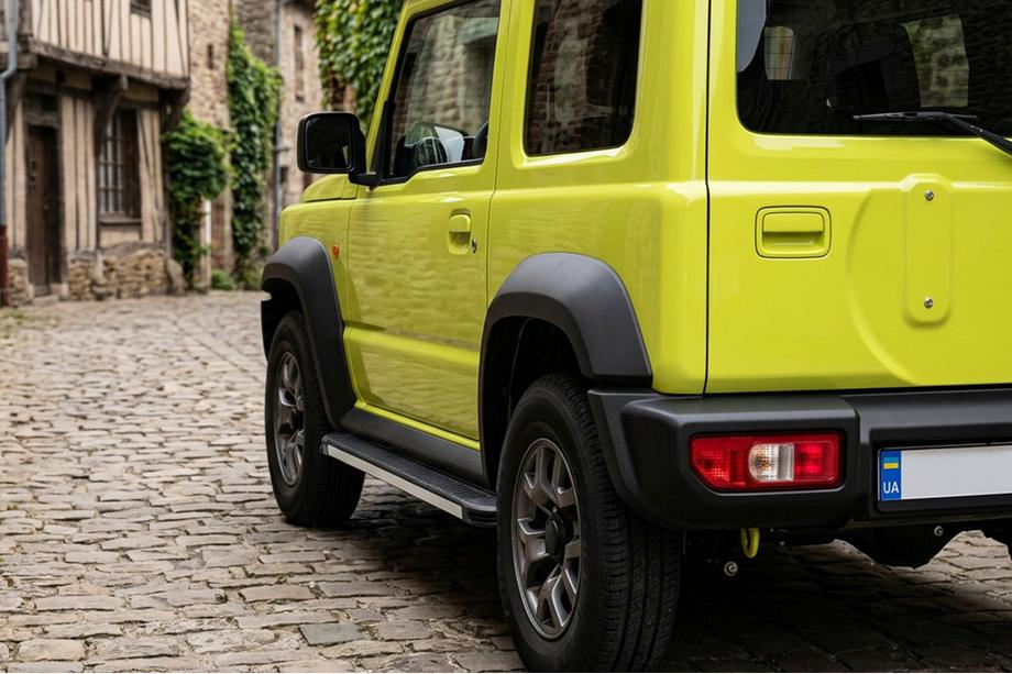Suzuki Jimny 2018- Praguri Laterale Maya V1 (2 buc, Aluminiu) Image