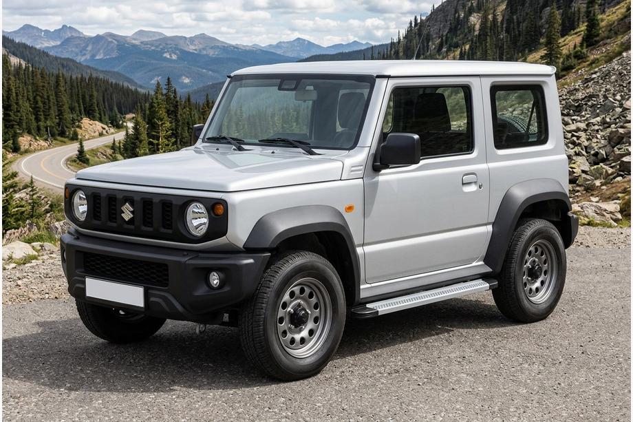 Suzuki Jimny 2018- Praguri Laterale Maya V2 (2 buc, Aluminiu) Image