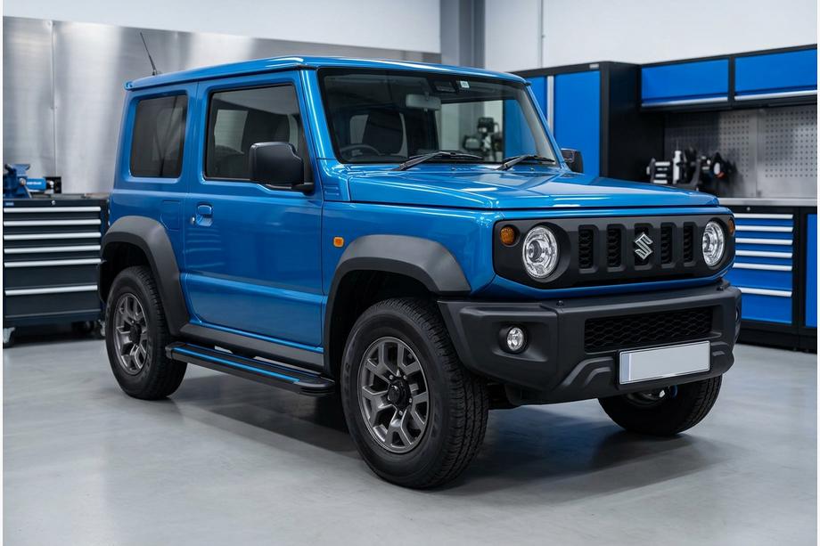 Suzuki Jimny 2018- Praguri Laterale Maya Blue (2 buc, Aluminiu) Image