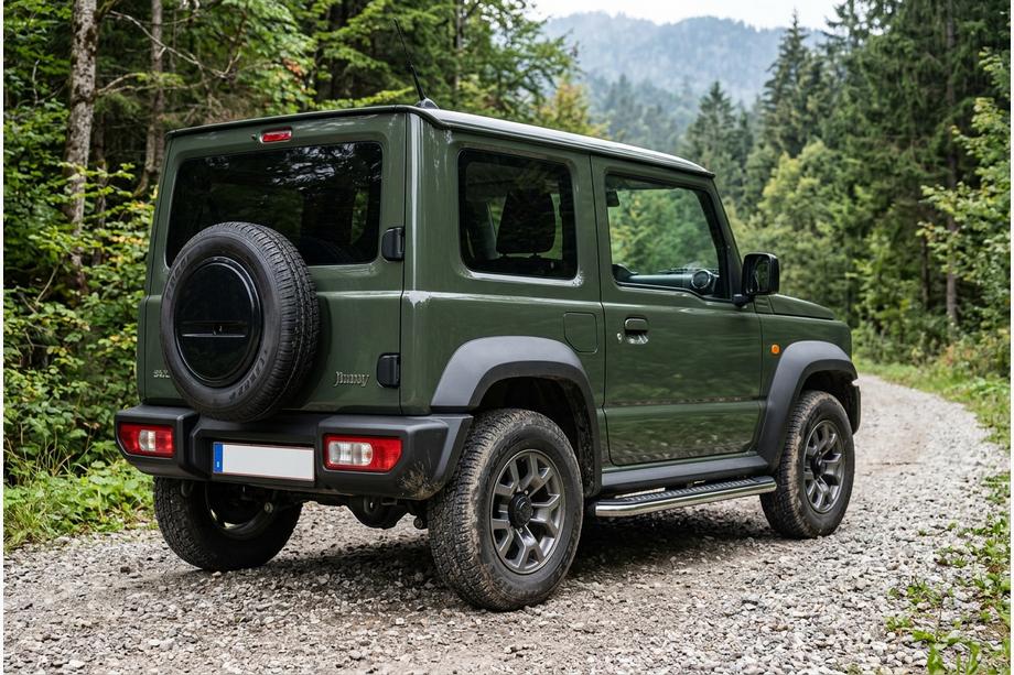 Suzuki Jimny 2018- Praguri Laterale Maydos V2 (2 buc, Aluminiu) Image