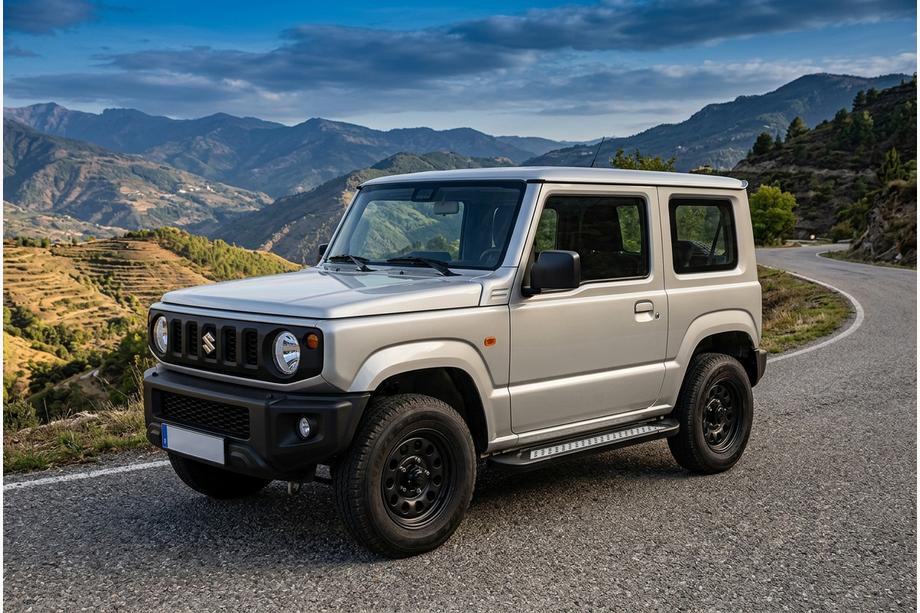 Suzuki Jimny 2018- Praguri Laterale Vision New Grey (2 buc, Aluminiu) Image