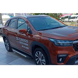 Praguri Laterale Duru (2 buc, Aluminiu) Suzuki SX4 S-Cross 2021- foto 4