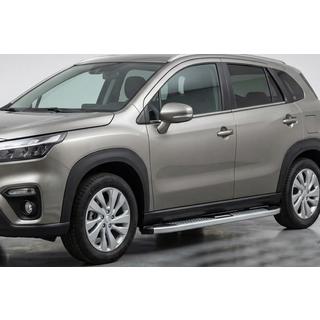Praguri Laterale Mevsim Grey (2 buc, Aluminiu) Suzuki SX4 S-Cross 2021- foto 1