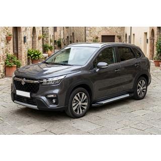Praguri laterale Allmond Grey (2 buc, aluminiu) Suzuki SX4 S-Cross 2021- foto 1