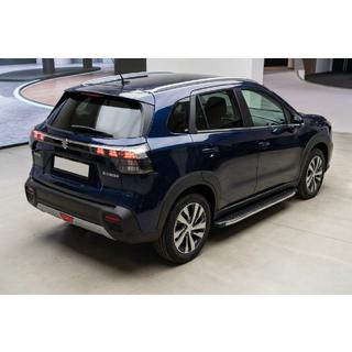 Praguri Laterale BlackLine (2 buc, Aluminiu) Suzuki SX4 S-Cross 2021- foto 1