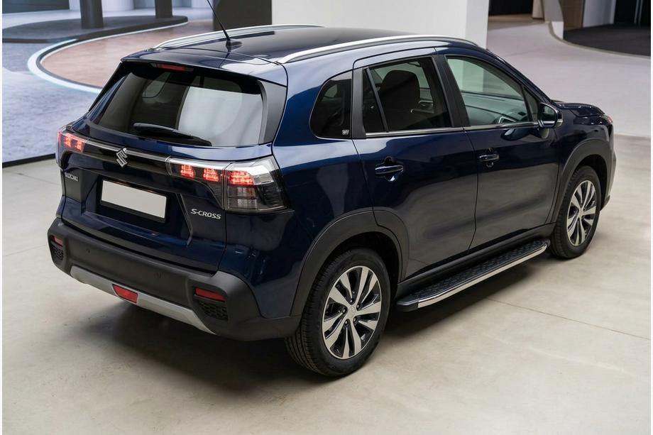 Suzuki SX4 S-Cross 2021- Praguri Laterale BlackLine (2 buc, Aluminiu) Image
