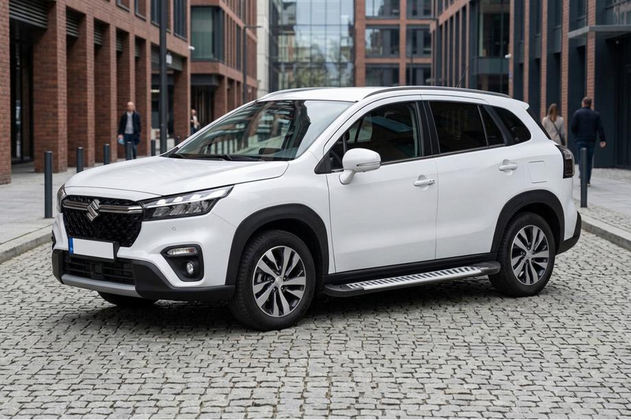 Suzuki SX4 S-Cross 2021- Praguri Laterale Line (2 buc, Aluminiu) Image