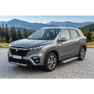 Praguri Laterale Vision New Grey (2 buc, Aluminiu) Suzuki SX4 S-Cross 2021- foto 1
