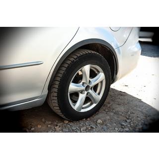 Extensii aripi (SD-SW) (4 buc, negre, plastic ABS) Mazda 6 2003-2008 foto 4