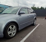 Audi A4 B6 2000-2004 Extensii aripi (4 buc, negre, plastic ABS) foto 3