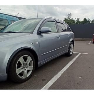 Extensii aripi (4 buc, negre, plastic ABS) Audi A4 B6 2000-2004 foto 3