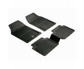 Covorase auto universale din cauciuc (4 buc, PUFI CLASSIC HB, negre) foto 1
